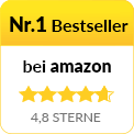 Nr.1 Bestseller bei amazon, 4,8 Sterne