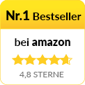 Nr. 1 Bestseller bei amazon, 4,8 Sterne