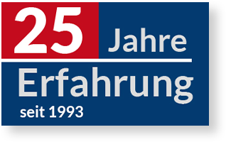 25 Jahre Erfahrung