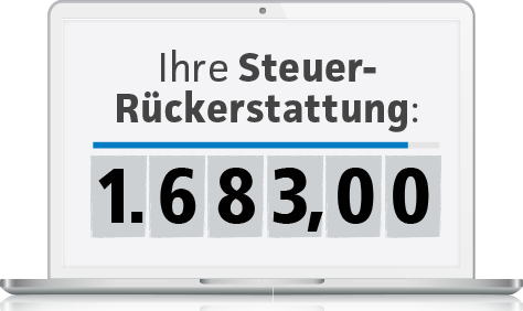 Ihre Steuer Rückerstattung 1.683,00